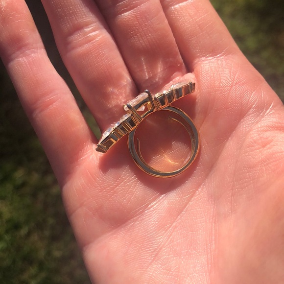Juicy couture golden crystal ring - Picture 5 of 5